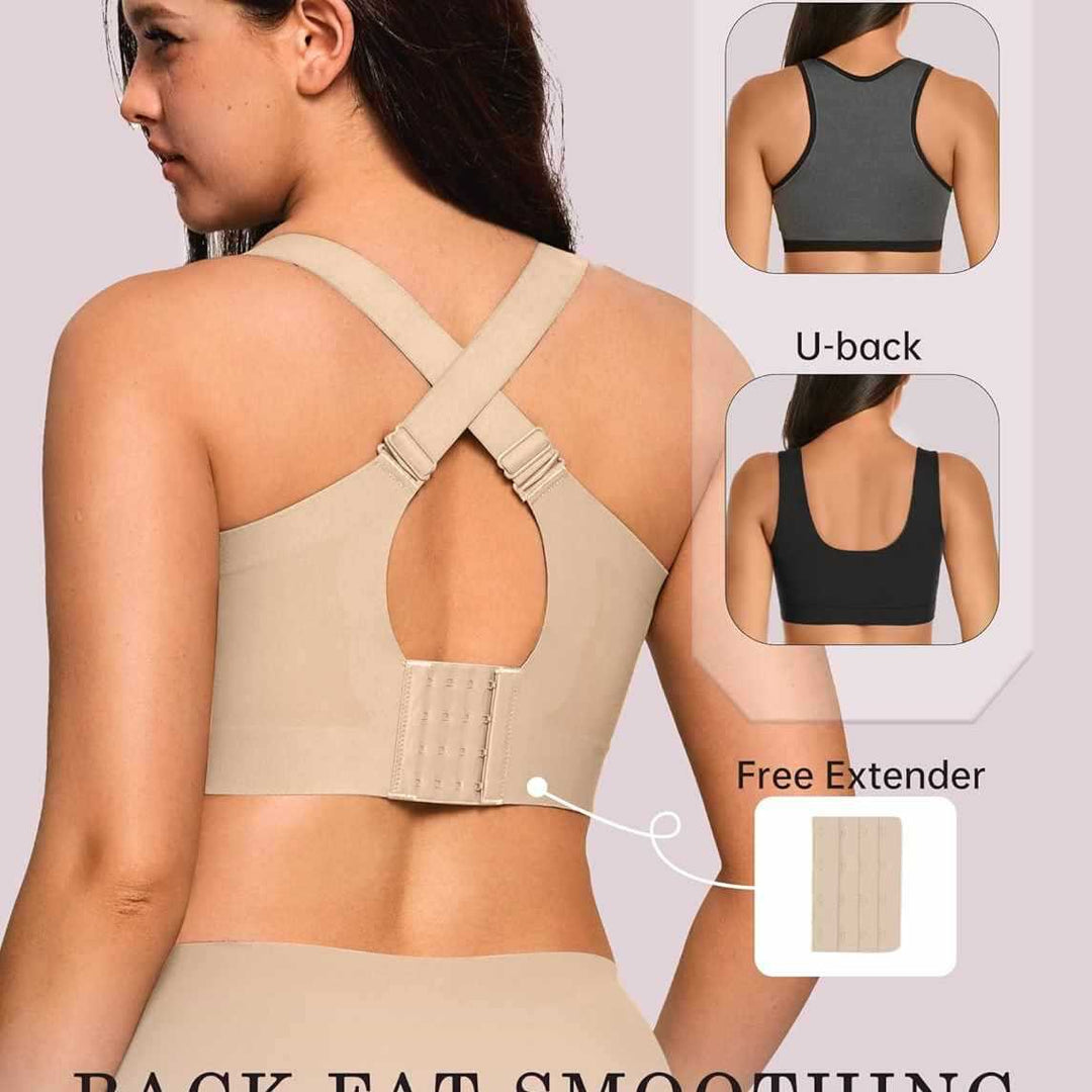 Seamless support bra