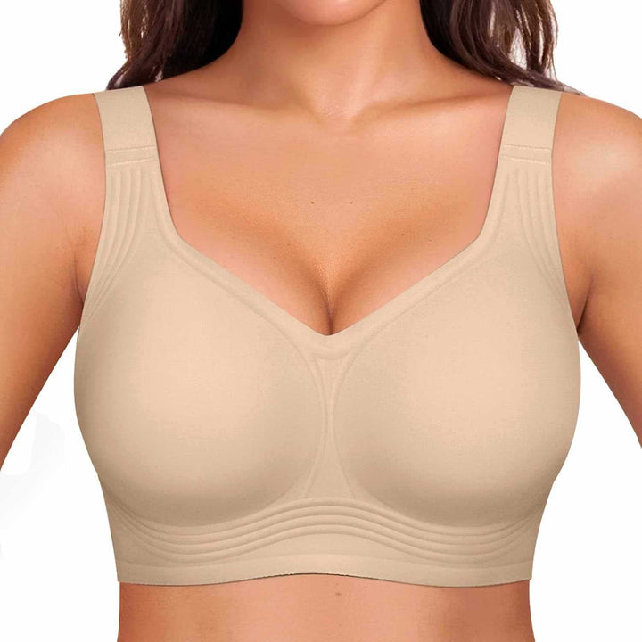 Seamless support bra