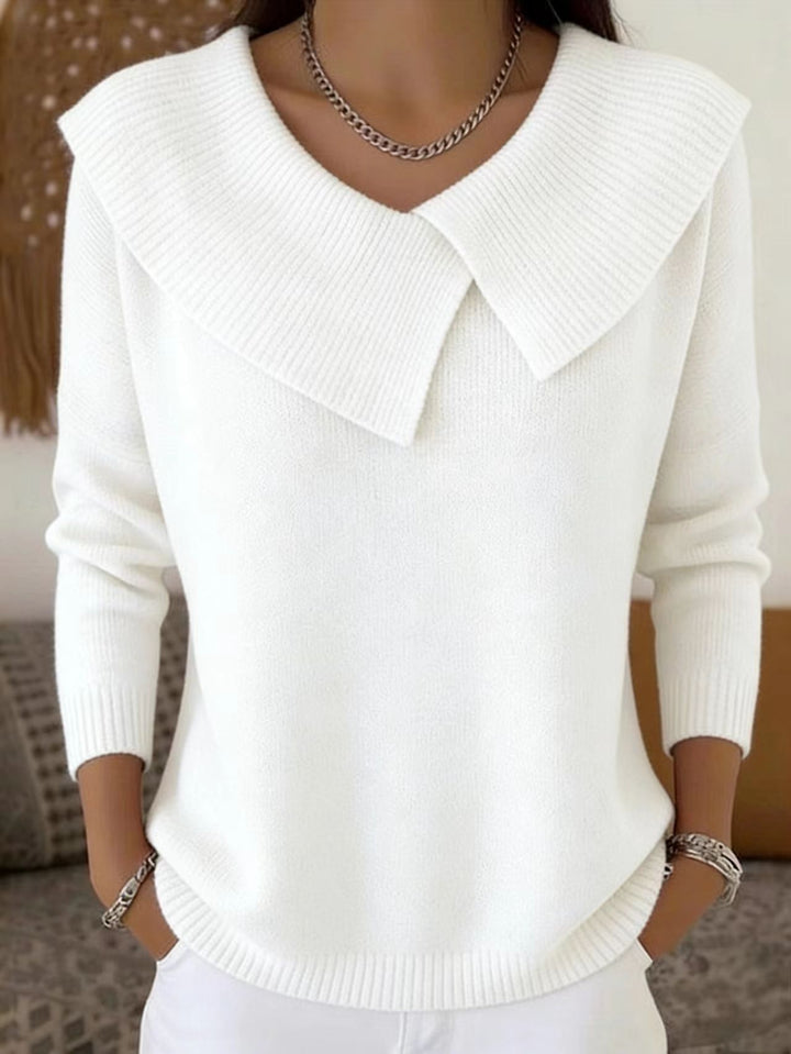 Versatile knitted sweater